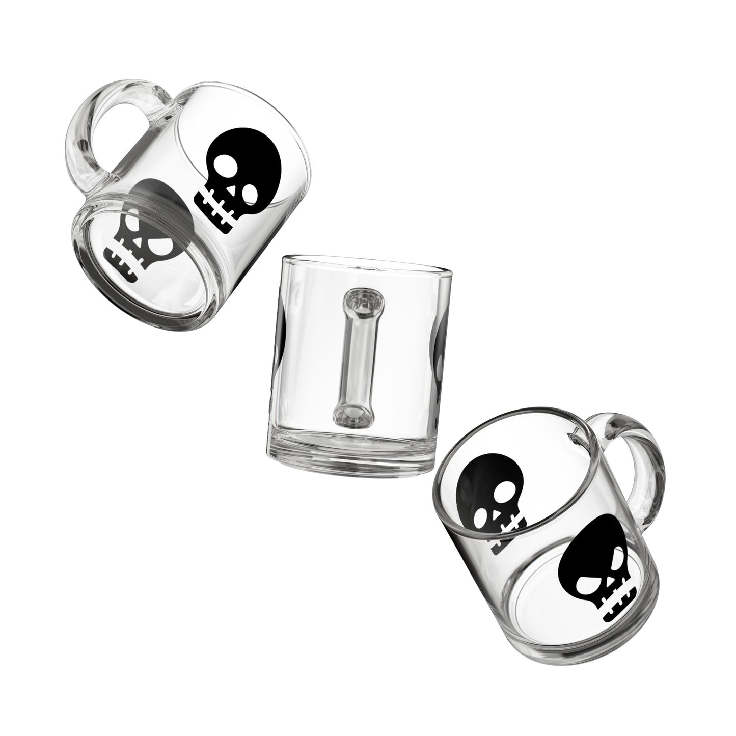 Gentle Jack Coffee Mug - Black Skull