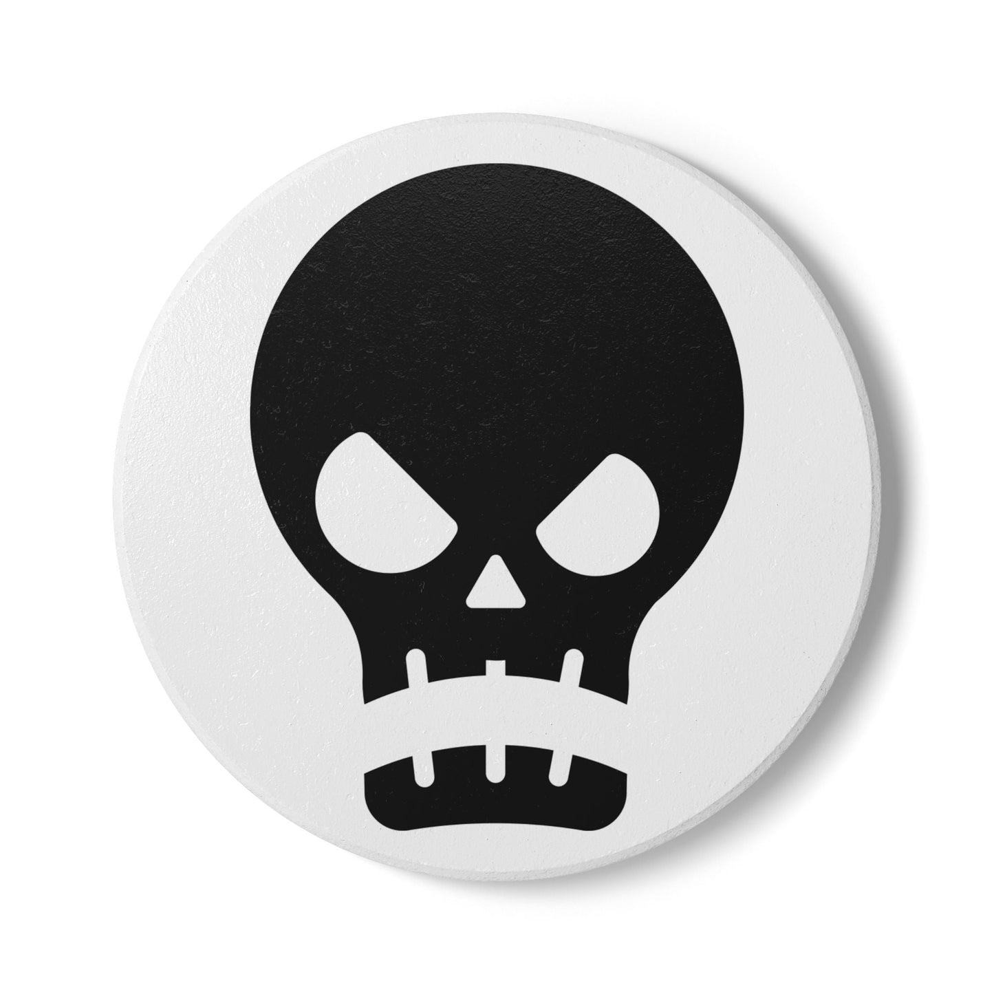Gentle Jack - "Angry" Ceramic Coaster - A Little Bit Human
