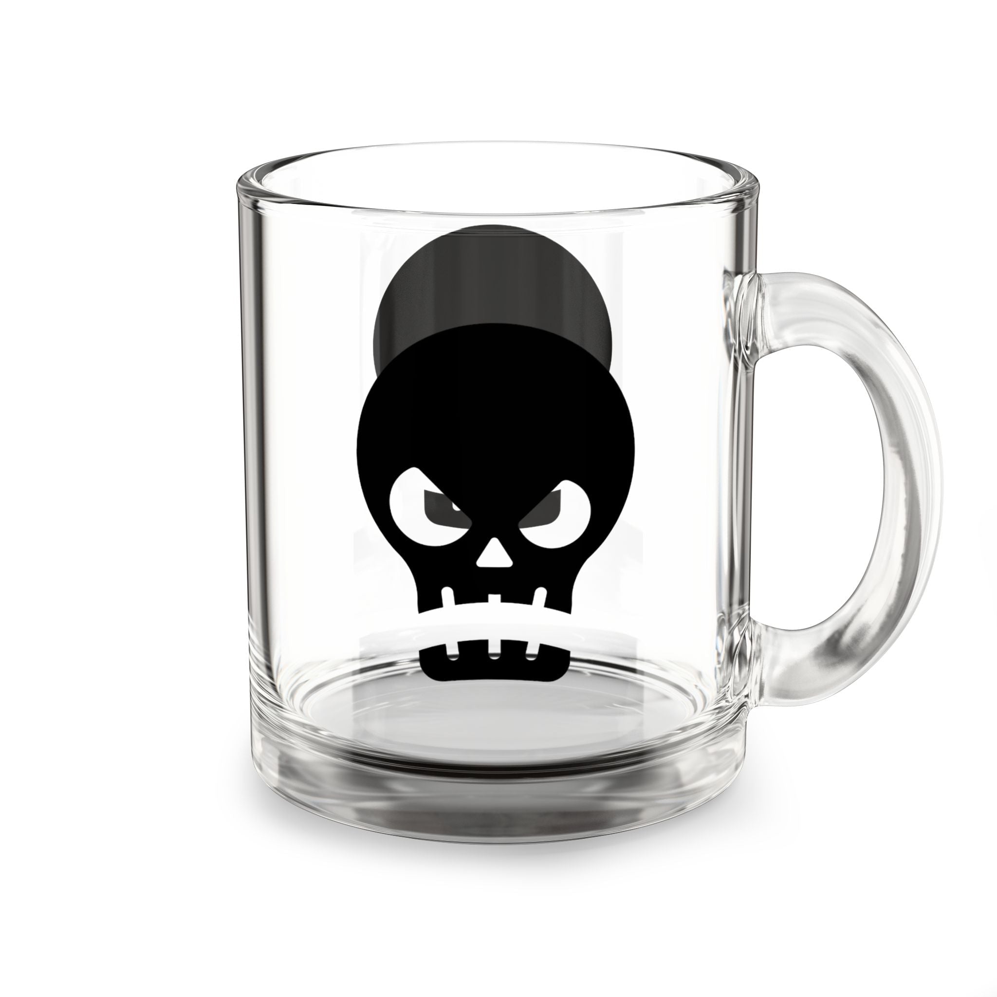 Gentle Jack Coffee Mug - Black Skull - A Little Bit Human
